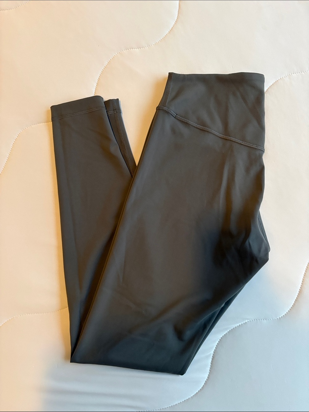 High-Waist Dark Grey Active Leggings